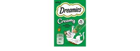 Skanėstas katėms Dreamies Creamy M4E14C6, katžolė, 0.01 kg, 4 vnt.