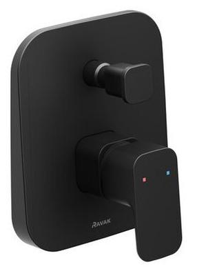 Dušas jaucējkrāns Ravak 10° Free Black TD F 061.20, melna krās.