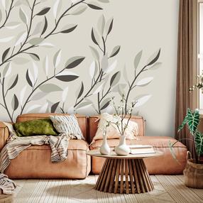 Fototapetas Artgeist Climbing Leaves - First Variant, 140 cm x 200 cm