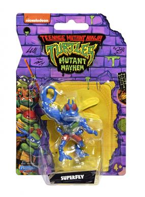 Rotaļlietu figūriņa Nickelodeon TMNT Turtles Superfly 83276, zila krās./sarkana krās.