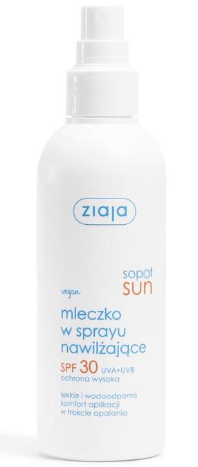 Päevituse hoolduspiim keha jaoks Ziaja Sopot Sun SPF30, 170 ml