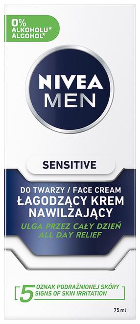 Sejas krēms Nivea Sensitive, 75 ml