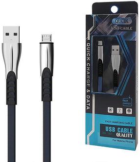 Vads Senbono BW02 Micro, Micro USB/USB A, 100 cm, zila krās.