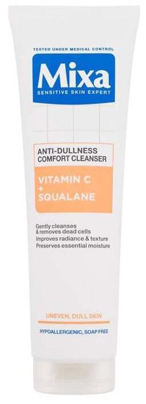 Kosmētikas noņemšanas līdzeklis Mixa Anti-Dullness Comfort Cleanser, 150.0 ml