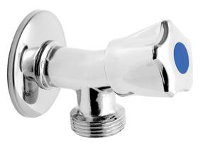 Leņķa vārsts Ferro CF3017, regulējams, ūdens patēriņa regulēšanai, 3/4'', 1/2"