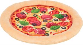 Žaislas šuniui, pliušinis Trixie Pizza, 26 cm, Ø 26 cm, įvairių spalvų