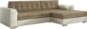 Kampinė sofa Conforti Berlin 03, Soft 33, šviesiai ruda sp., dešininė, 165 x 275 cm x 78 cm