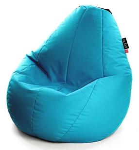 Sėdmaišis Comfort 90 Wave Blue Pop Fit, žydra sp., 200 l