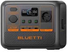 Lādētājs-akumulators (Power bank) BLUETTI AC50P, 39.375 mAh, 700 - 1200 W, melna krās./oranža krās.