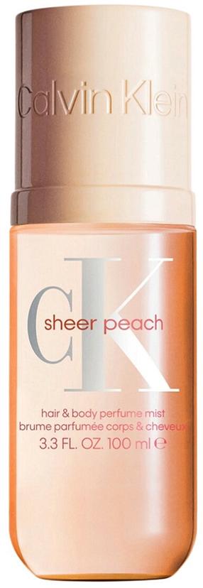 Ķermeņa miglas Calvin Klein Sheer Peach, 100 ml