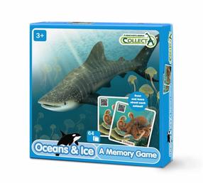 Игрa на запоминание (мемо) Collecta Memory Game Oceans & Ice