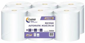 Popierinis rankšluostis Luna 23025, 2 sl, 6 vnt.