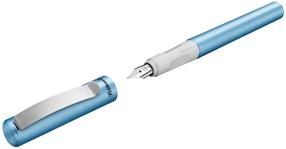 Tintes pildspalva Pelikan Pina Colada M 11PN822374, kreiļiem/labročiem, zila krās.