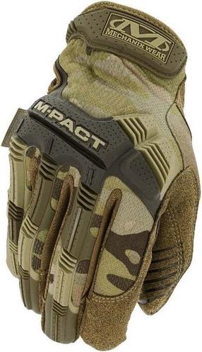 Darbo pirštinės Mechanix Wear M-Pact Multicam MPT-78-008, ruda sp./žalia sp., S, 2 vnt.