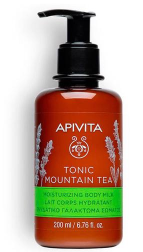 Ķermeņa pieniņš Apivita Mountain Tea, 200 ml
