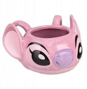 Krūzīte Paladone Disney Stitch Angel, rozā krās., 0.4 l