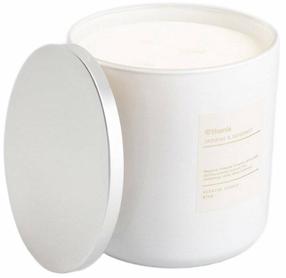 Žvakė, aromatinė Homla Aura Jasmine & Bergamot, 870 g, balta sp.