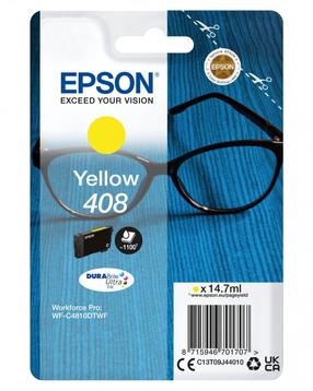 Rašalinio spausdintuvo kasetė Epson DURABrite Ultra 408L, geltona sp., 14.7 ml