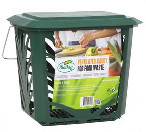Biojäätmete prügikast Biobag MaxAir, 7 l l, roheline v.