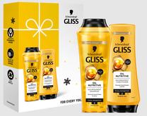 Plaukų ir kūno priežiūros priemonių rinkinys Schwarzkopf Professional Gliss