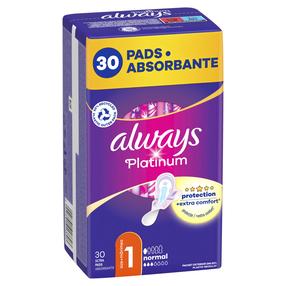 Гигиенические прокладки Always Platinum Normal Size 1, 30 шт.