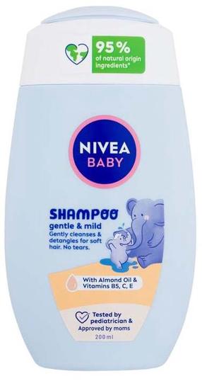 Šampūnas kūdikiams Nivea Baby Gentle & Mild, 200 ml
