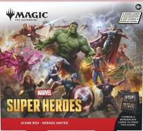 Stalo žaidimo papildymas Wizards of the Coast Magic: The Gathering Marvel Super Heroes Scene, EN