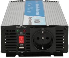 Преобразователь напряжения Extralink OPIM-1000W, черный цв.