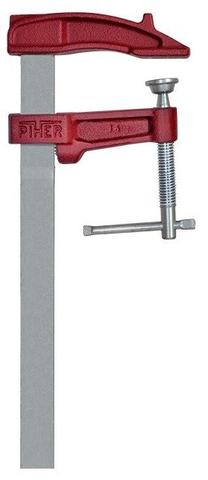Spaustuvas Piher Clamp M, 407 kg, plienas, 15 cm x 7 cm