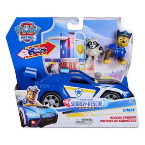 Transporto priemonė su figūrėle Spin Master Paw Patrol Search & Rescue Chase, mėlyna sp.