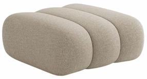 Pufas Cosmopolitan Design Koge Eden 4, tamsaus smėlio spalva, 95 cm x 95 cm x 40 cm