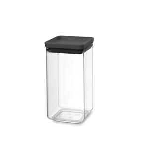 Kuivaine konteiner Brabantia 122385, 1.6 l, läbipaistev v./hall v.