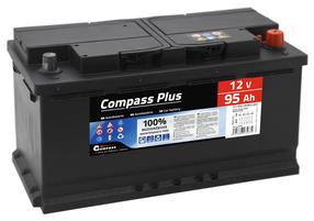 Akumulators Compass Plus, 12 V, 95 Ah, 800 A