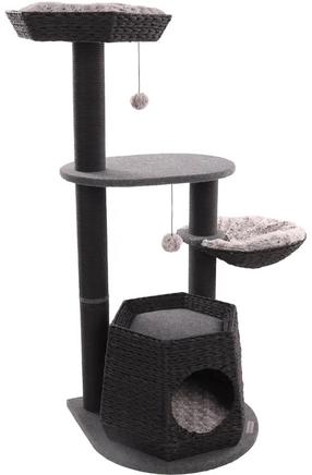 Kaķu skrāpējamais stabs Flamingo Berliot, 65 cm x 90 cm x 118 cm