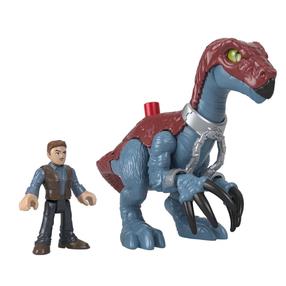 Figūriņu komplekts Mattel Jurassic World Imaginext 3 Dinozaur Slasher GVV63, daudzkrāsaina