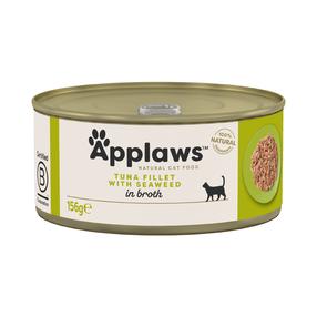Šlapias kačių maistas Applaws, tunas/jūros dumbliai, 0.156 kg