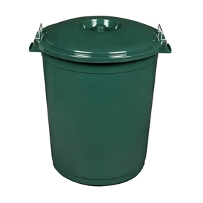 Šiukšliadėžė Keeeper Hugo Mega, žalia sp., 70 l, 60.5 cm x 55 cm