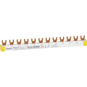 Šyna Schneider Electric Acti9 Lite, 3P, 12 mod., 10 mm²