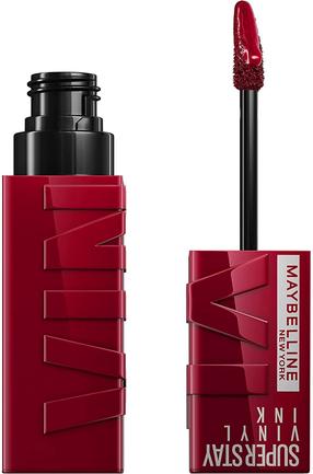 Lūpų dažai Maybelline SuperStay Vinyl Ink, 4.2 ml, bordo sp., 55 royal