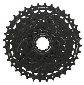 Galinis žvaigždžių blokas Shimano Cues CS-LG300 9-speed-11-36T ECSLG3009136, plienas, juoda sp.