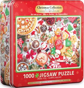 Dėlionė Eurographics Christmas Table, 48.9 cm x 67.6 cm, 1000 vnt., įvairių spalvų