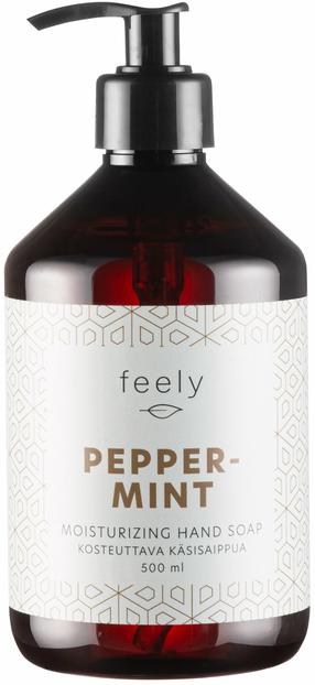 Жидкое мыло с глицерином Feely 650838, мята, 500 мл