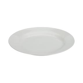Šķīvis pusdienu, Ø 27 cm, balta krās.