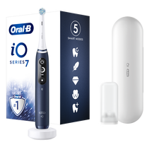 Elektrinis dantų šepetėlis Oral-B iO Series 7G, mėlyna sp./balta sp.