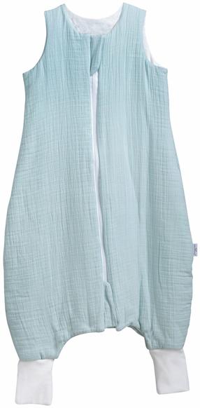 Тонкий спальный мешок для младенца BabyMatex Muslin To Go TB0503_33, зеленый цв., 95 см x 50 см