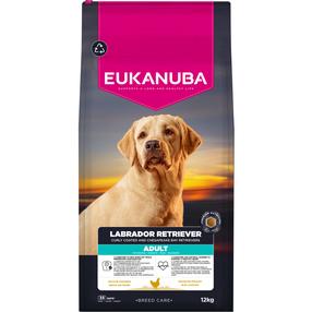 Sausas šunų maistas Eukanuba Adult Labrador Retriever, vištiena, 12 kg