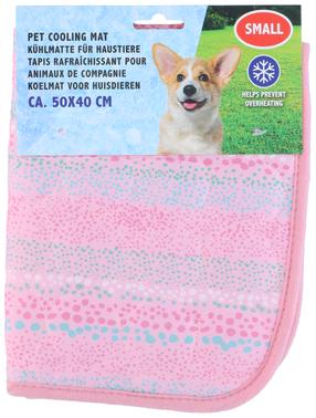 Dzīvnieku dzesēšanas paklājiņš Pet Comfort, rozā krās./gaiši zila krās., 50 cm x 40 cm