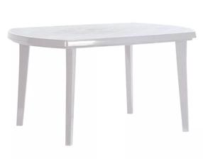 Lauko stalas Keter Elise 29180054400, balta sp., 137 cm x 90 cm x 73 cm