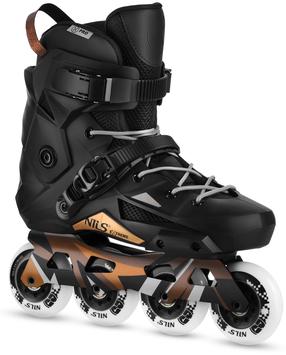 Riedučiai Nils Extreme Slalom NA1601, juoda sp., 46