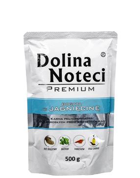 Šlapias šunų maistas Dolina Noteci Premium, ėriena, 0.5 kg